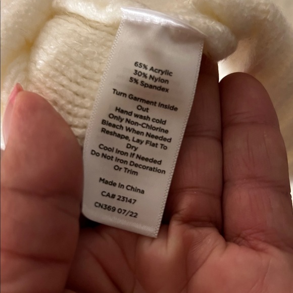 Talbots Pearl Embellished Sweater Plus Size New With Tags - Picture 8 of 10